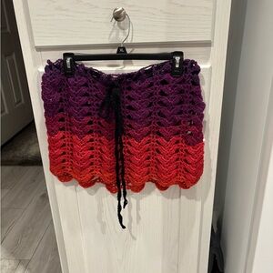 Hand Crochet BIKINI Skirt